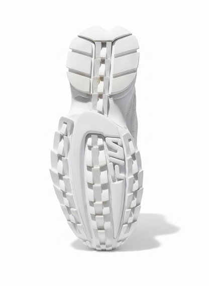 Fila Disruptor Sneakers (Triple White – Chunky Sole)-& Size: EU: 39 PK: 6.5