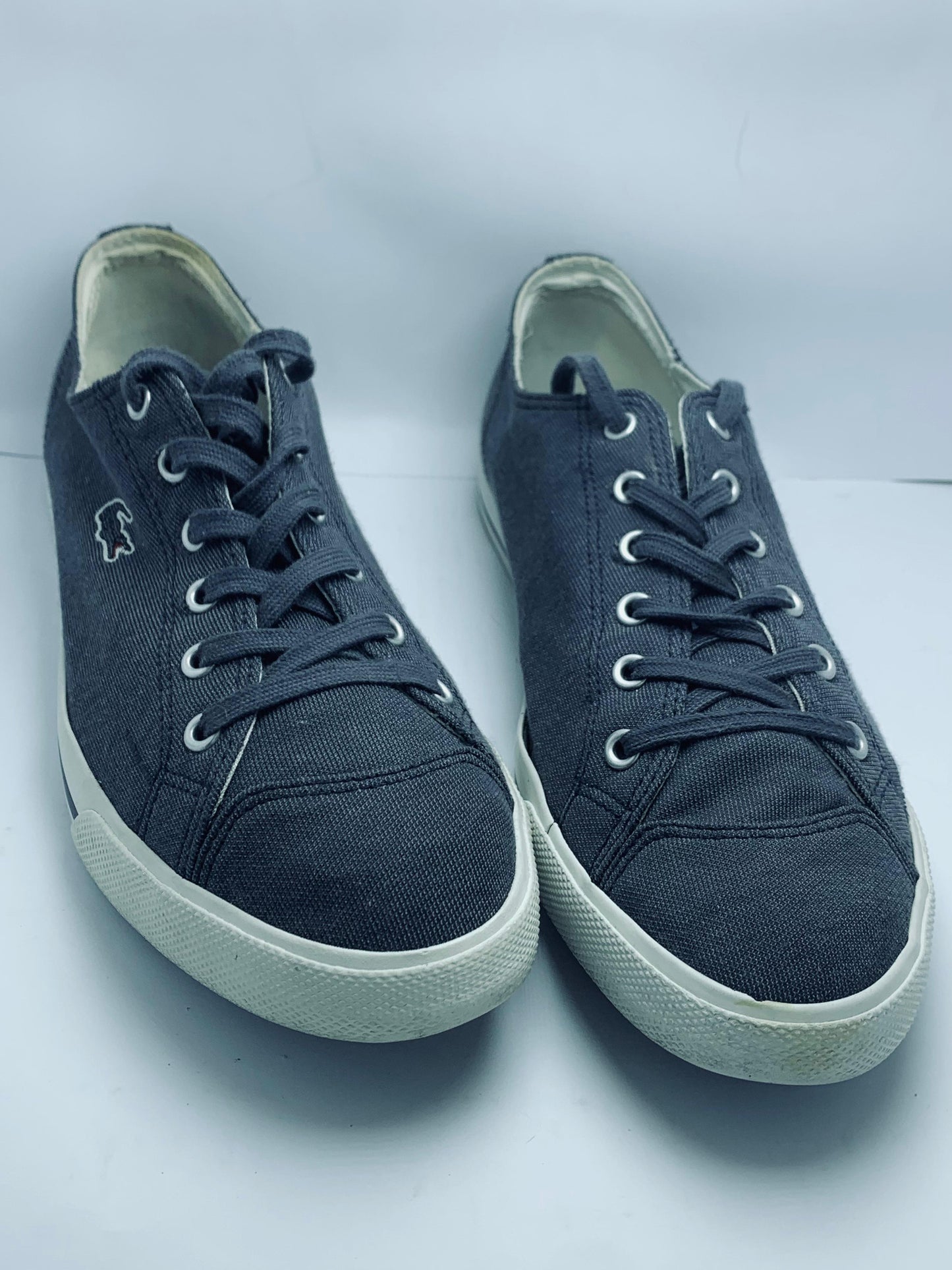 Lacoste Ziane Ortholite Blue Canvas Sneakers EUR 43 UK 9