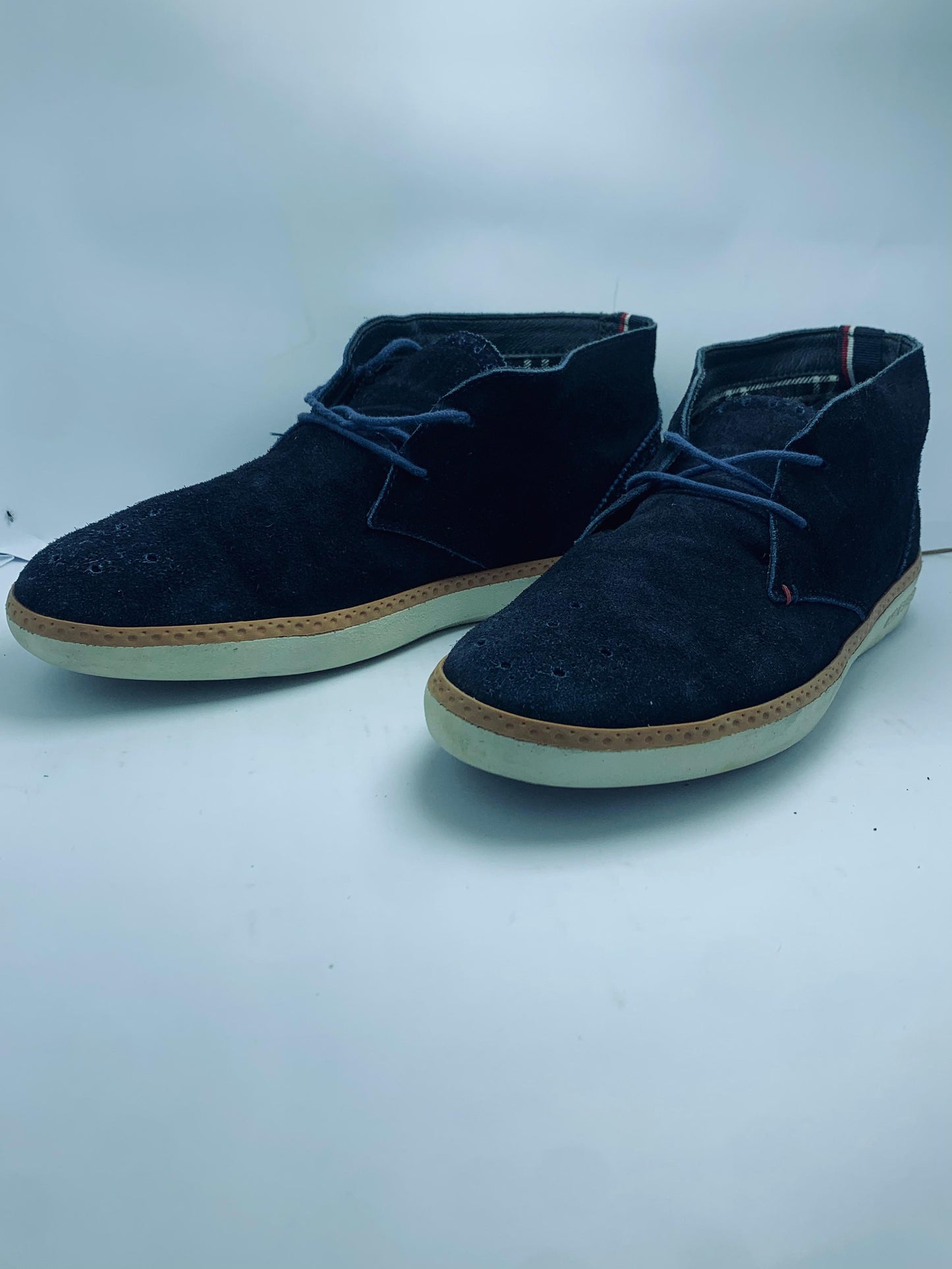 Tommy Hilfiger Blue Suede Boots Size EUR 42 UK 8