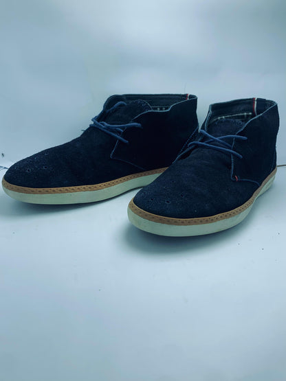 Tommy Hilfiger Blue Suede Boots Size EUR 42 UK 8