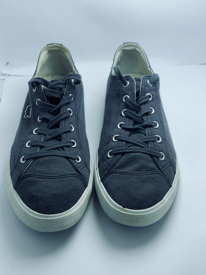 Lacoste Ziane Ortholite Blue Canvas Sneakers EUR 43 UK 9