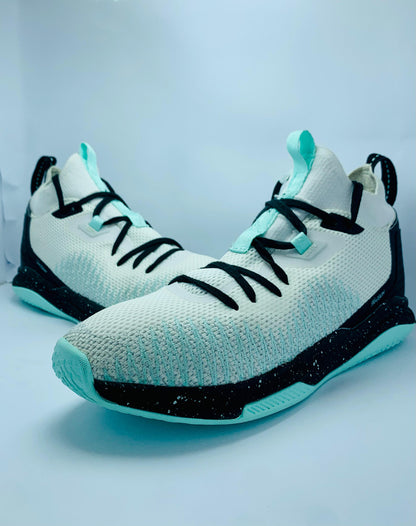 Tarmak (White/Mint) Basketball Shoes Fast 500, Size: EUR 40 / UK 6 / PAK 6
