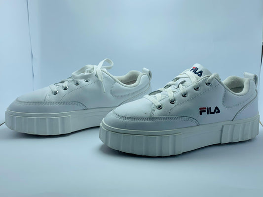 Fila  Snowblast Low White Lace-up Sneakers size EUR 39 UK 5.5