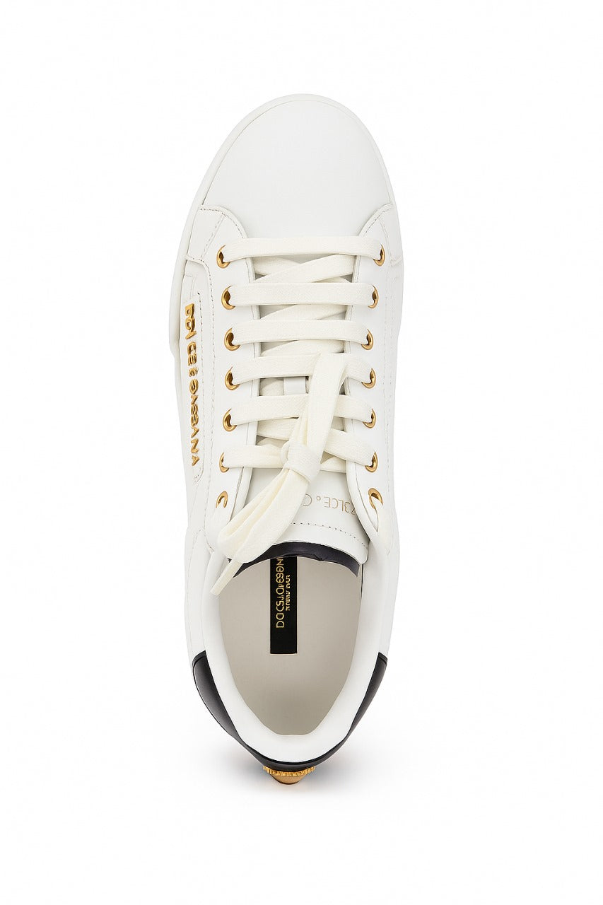 Dolce & Gabbana (White/Black/Gold) - Size: EU: 41 PK: 7