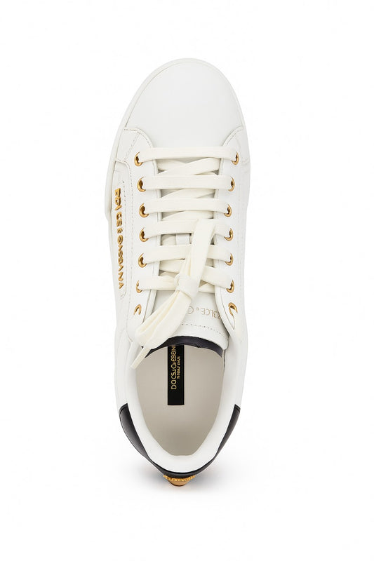 Dolce & Gabbana (White/Black/Gold) - Size: EU: 41 PK: 7