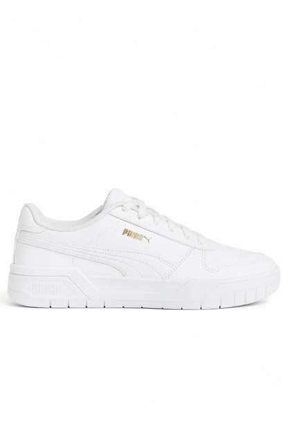 Puma Lifestyle Sneaker (White / Gold Logo) / Size:  EU: 42  PK: 8