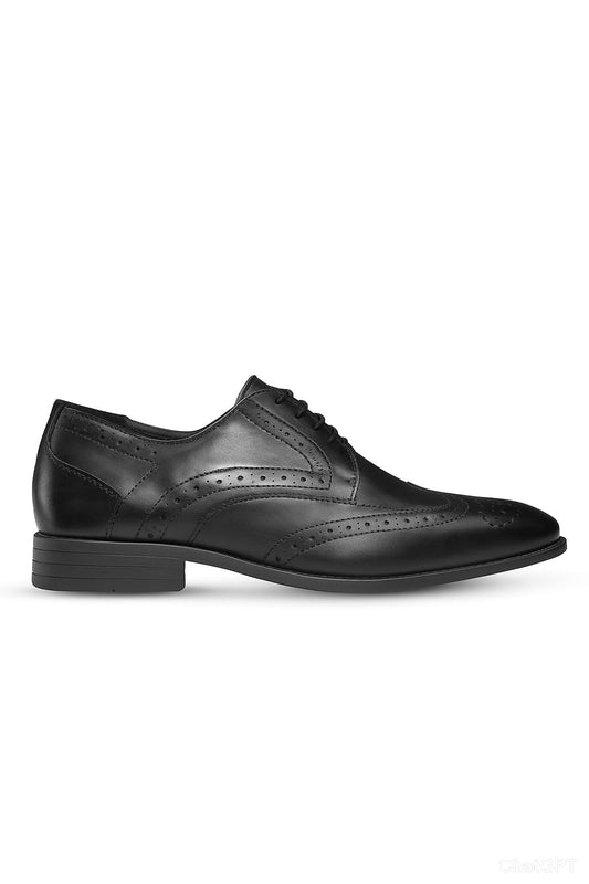 Clarks Men’s Formal Oxford (Black / Premium Leather)-Size: EU: 43 PK: 9