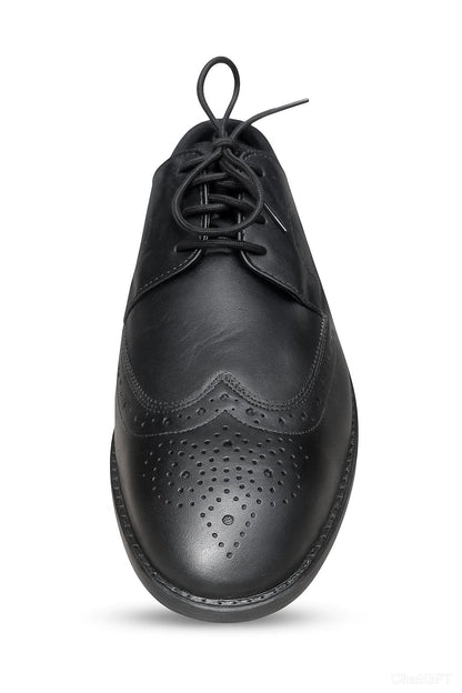 Clarks Men’s Formal Oxford (Black / Premium Leather)-Size: EU: 43 PK: 9