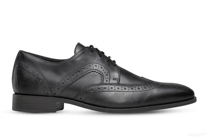 Clarks Men’s Formal Oxford (Black / Premium Leather)-Size: EU: 43 PK: 9