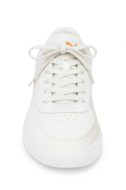Puma Carina Street Sneakers (White / Black Stripe – Pink Detail)-Size: EU: 40 PK: 7